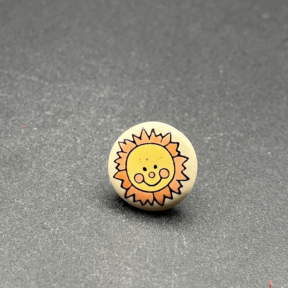 Cute Cartoon Sun‎ Lapel Hat Pin